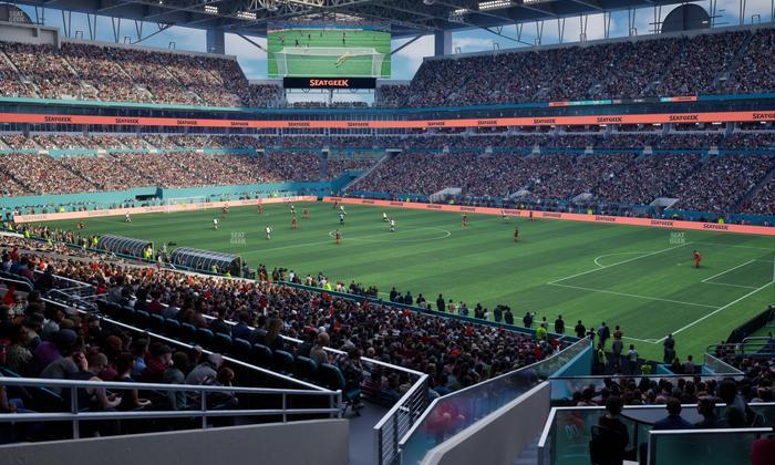 Hard Rock Stadium - Section 240 Seat View