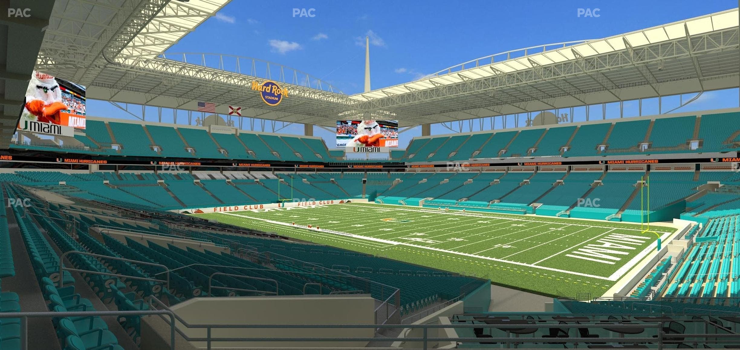 Hard Rock Stadium - Section 240 Seat View