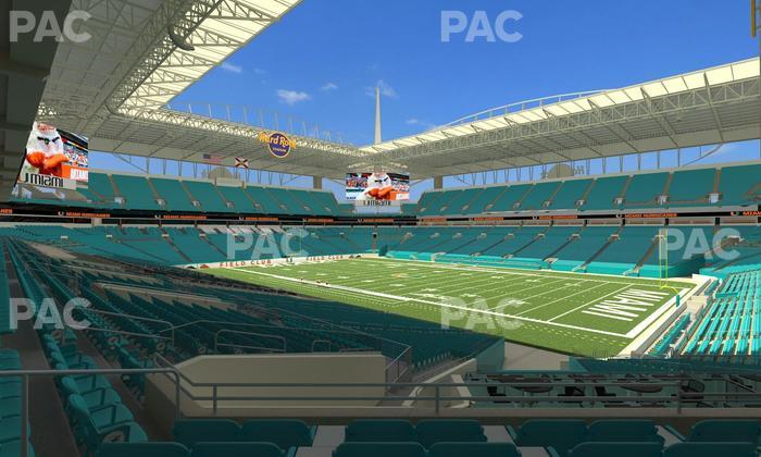 Hard Rock Stadium - Section 240 Seat View