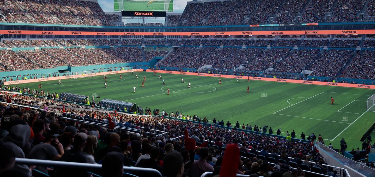 Hard Rock Stadium - Section 241 Seat View