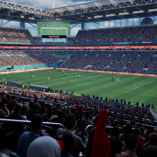 Hard Rock Stadium - Section 241 Seat View