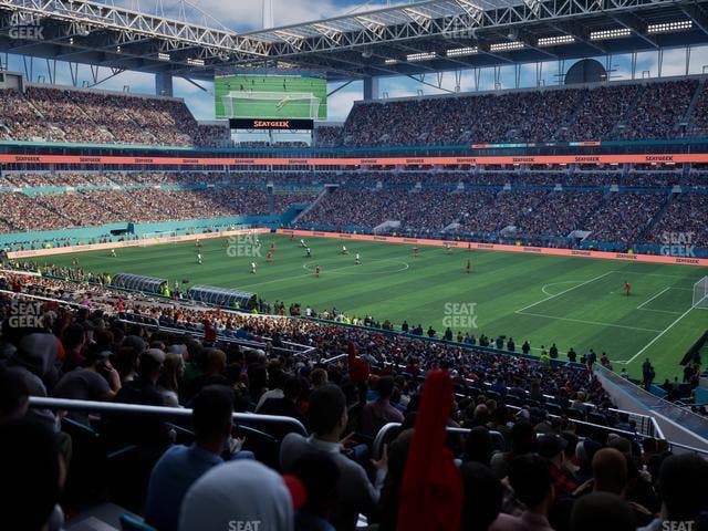 Hard Rock Stadium - Section 241 Seat View