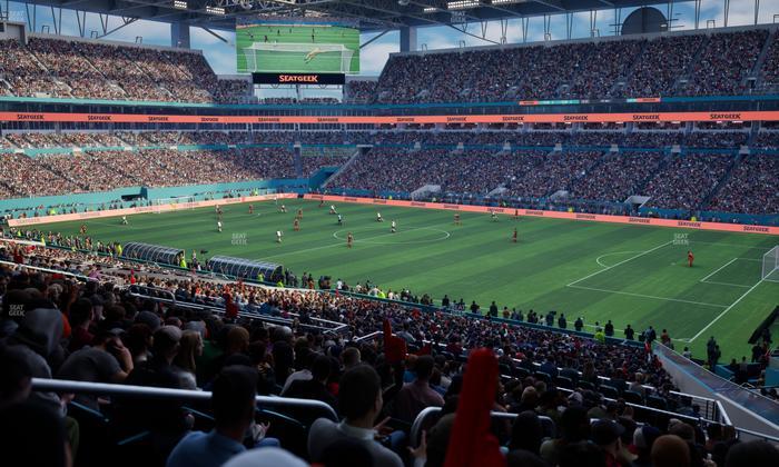 Hard Rock Stadium - Section 241 Seat View