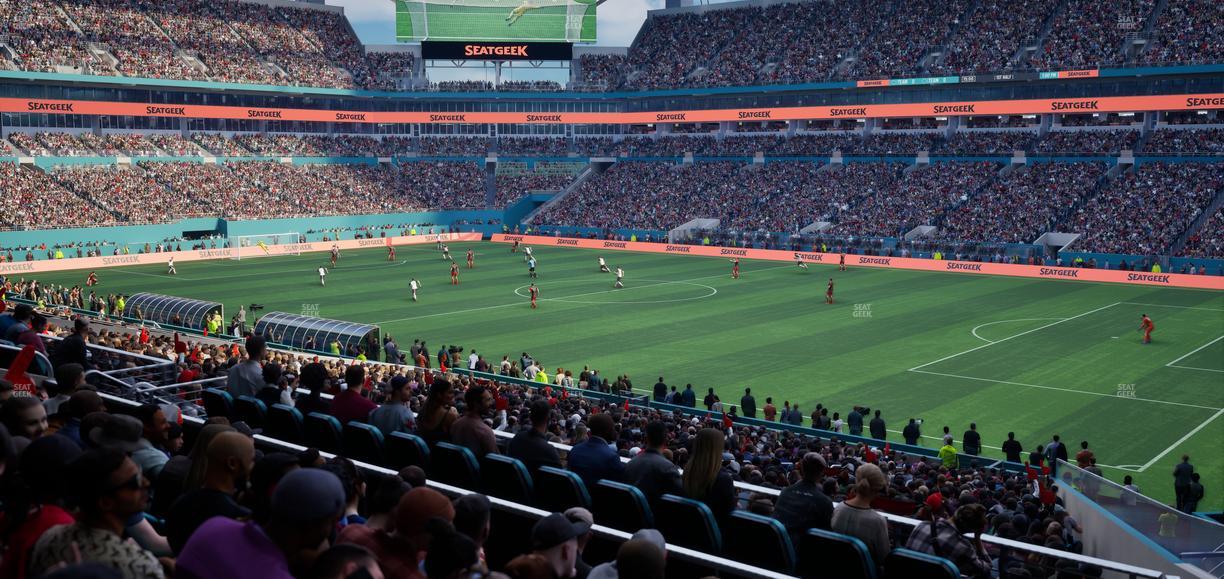 Hard Rock Stadium - Section 241 Seat View