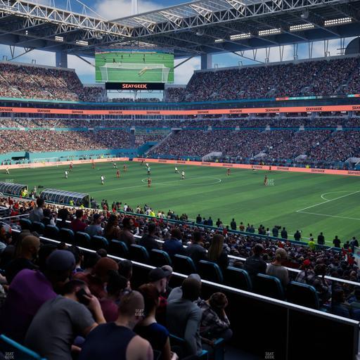 Hard Rock Stadium - Section 241 Seat View