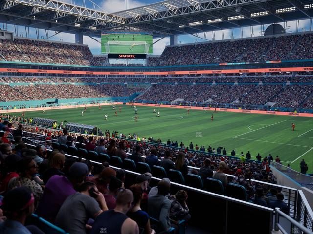 Hard Rock Stadium - Section 241 Seat View