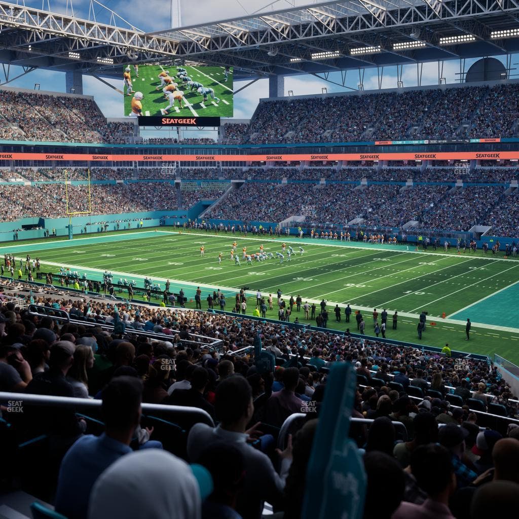 Hard Rock Stadium - Section 241 Seat View