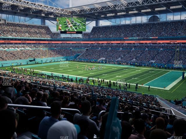 Hard Rock Stadium - Section 241 Seat View