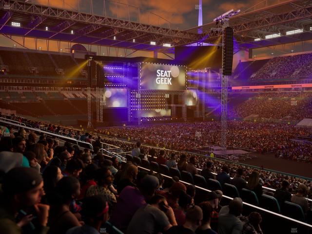 Hard Rock Stadium - Section 241 Seat View