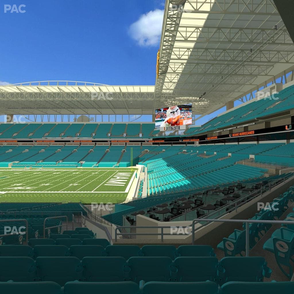 Hard Rock Stadium - Section 241 Seat View