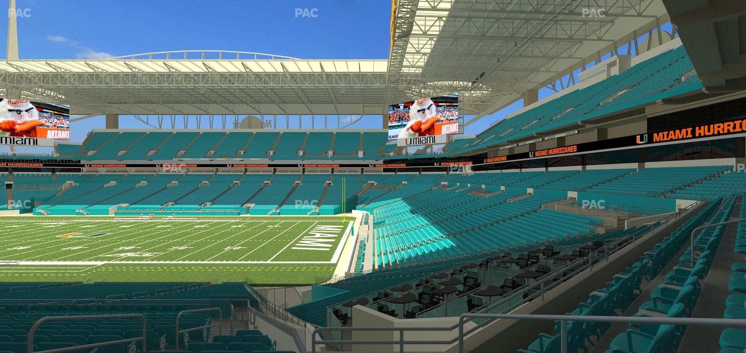 Hard Rock Stadium - Section 241 Seat View