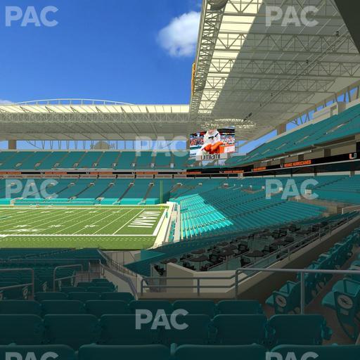 Hard Rock Stadium - Section 241 Seat View