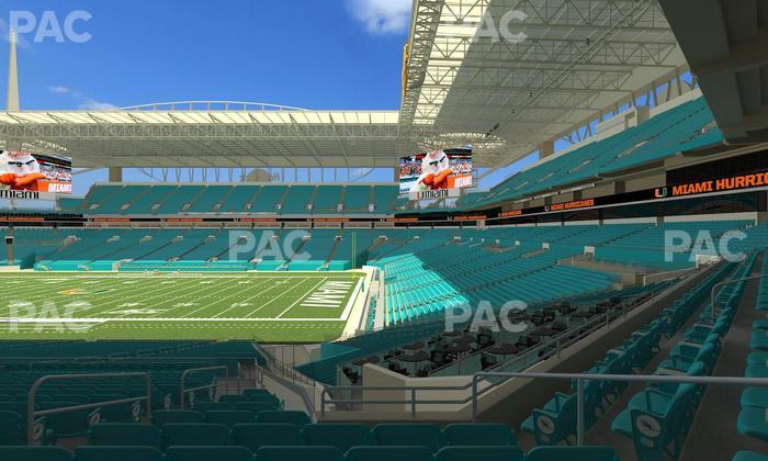 Hard Rock Stadium - Section 241 Seat View