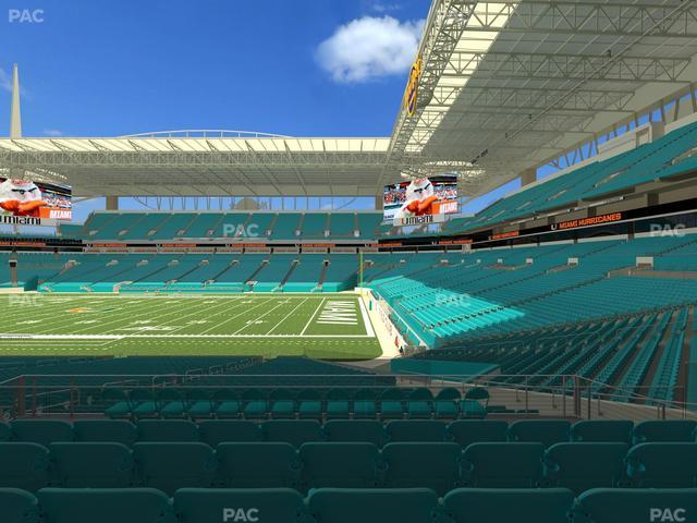 Hard Rock Stadium - Section 242 Seat View