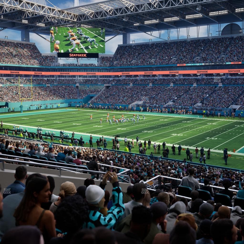 Hard Rock Stadium - Section 242 Seat View