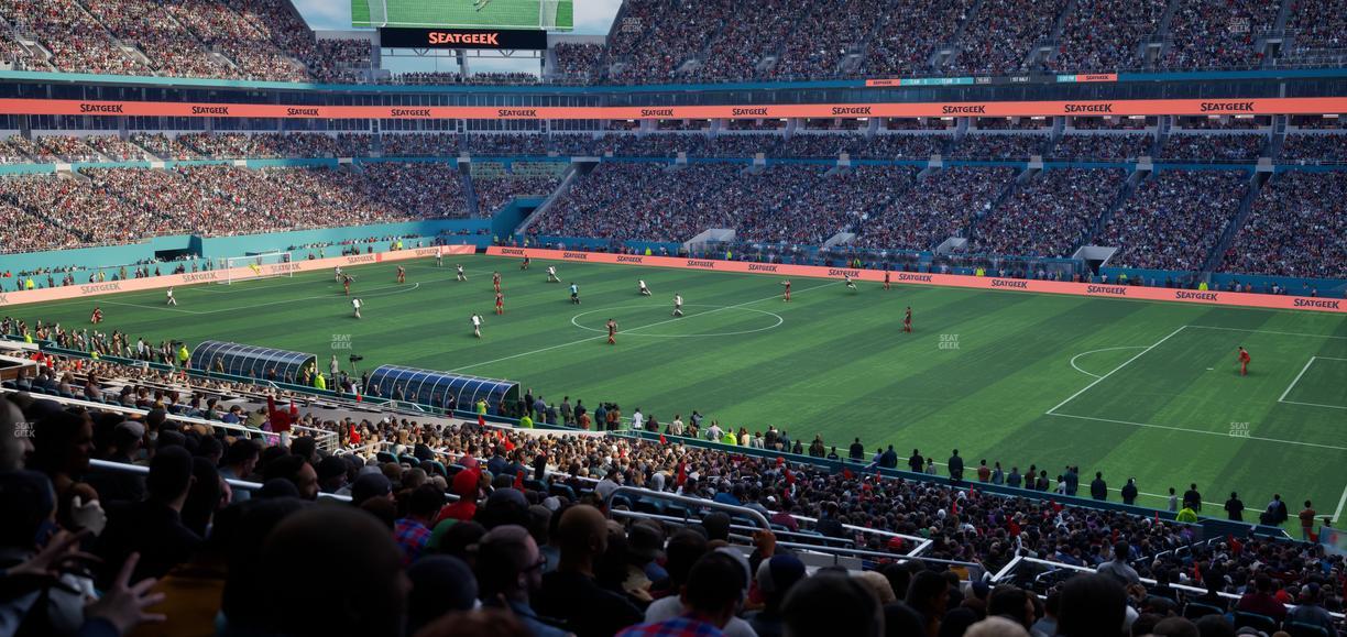 Hard Rock Stadium - Section 242 Seat View