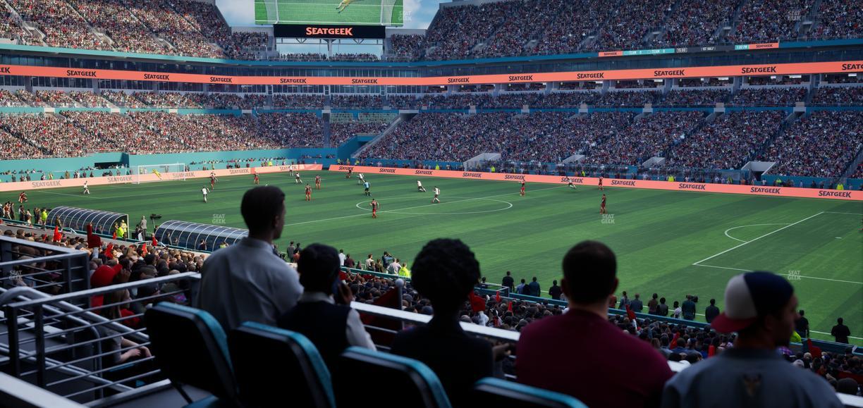 Hard Rock Stadium - Section 242 Seat View