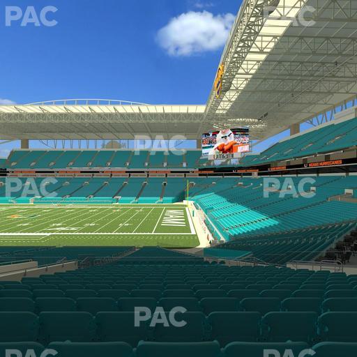 Hard Rock Stadium - Section 242 Seat View