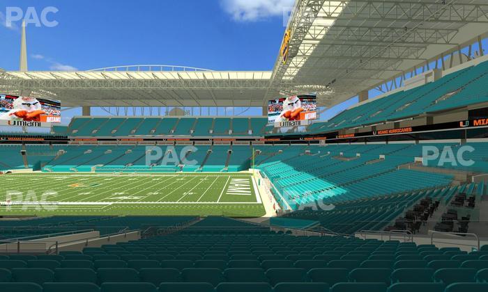 Hard Rock Stadium - Section 242 Seat View