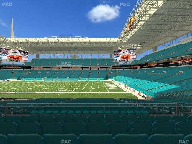 Hard Rock Stadium - Section 243 Seat View