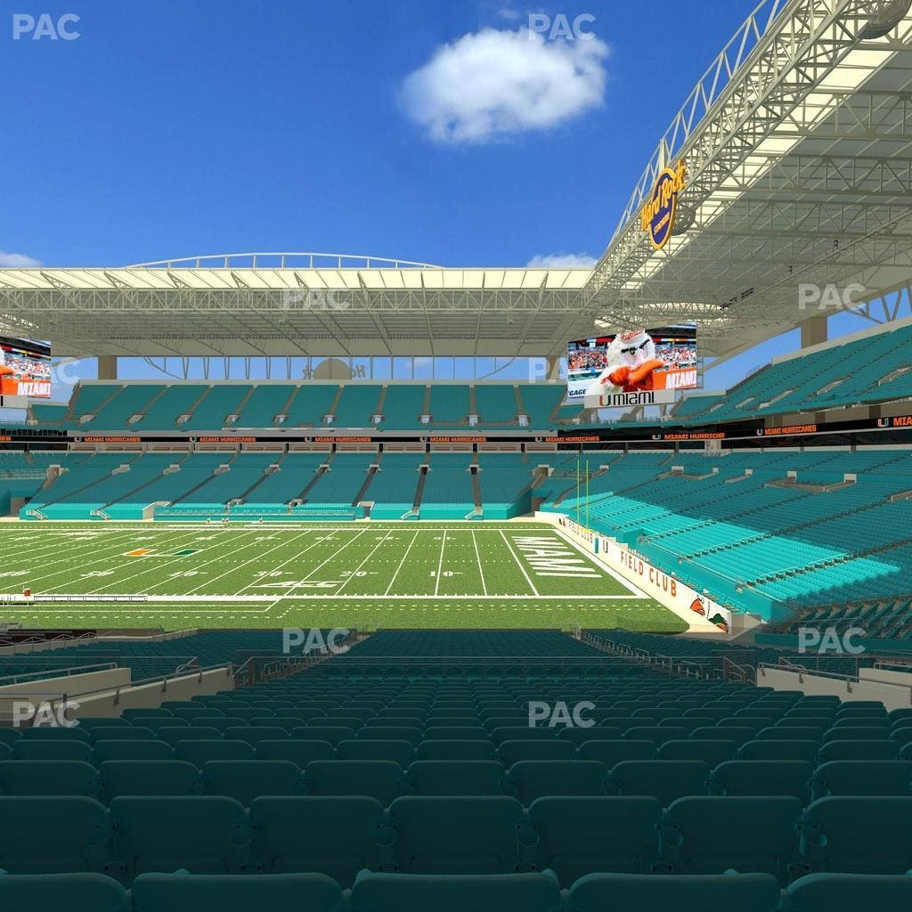 Hard Rock Stadium - Section 243 Seat View