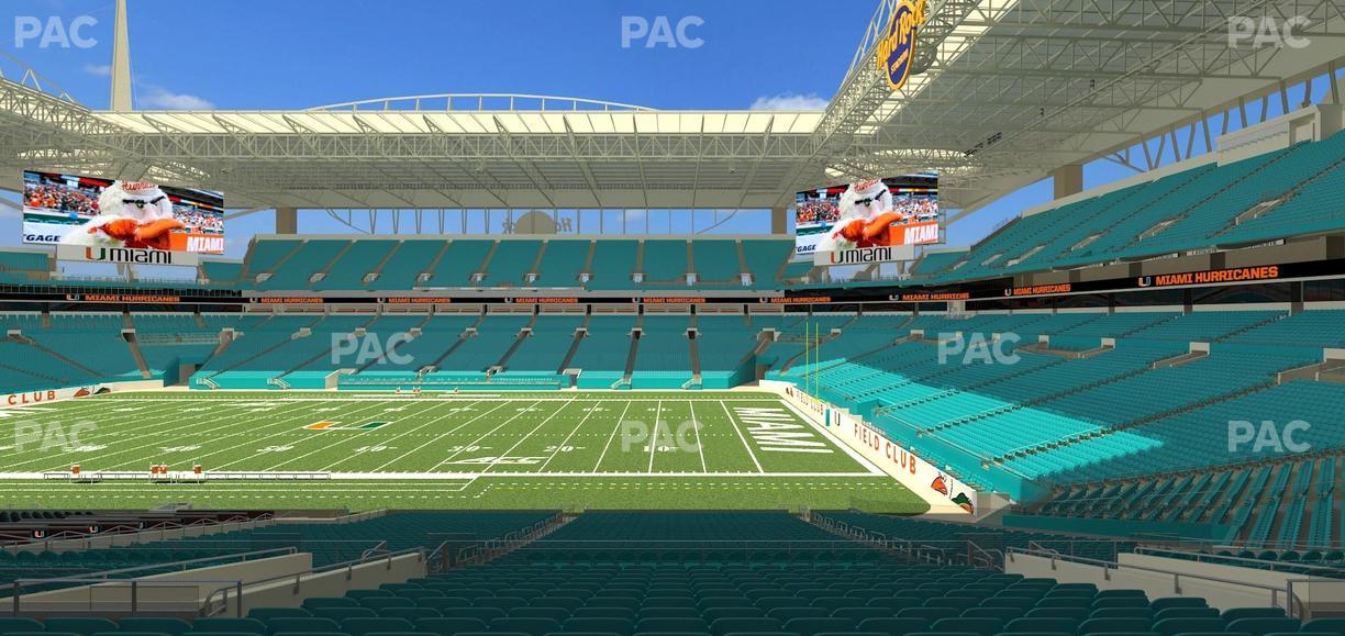 Hard Rock Stadium - Section 243 Seat View