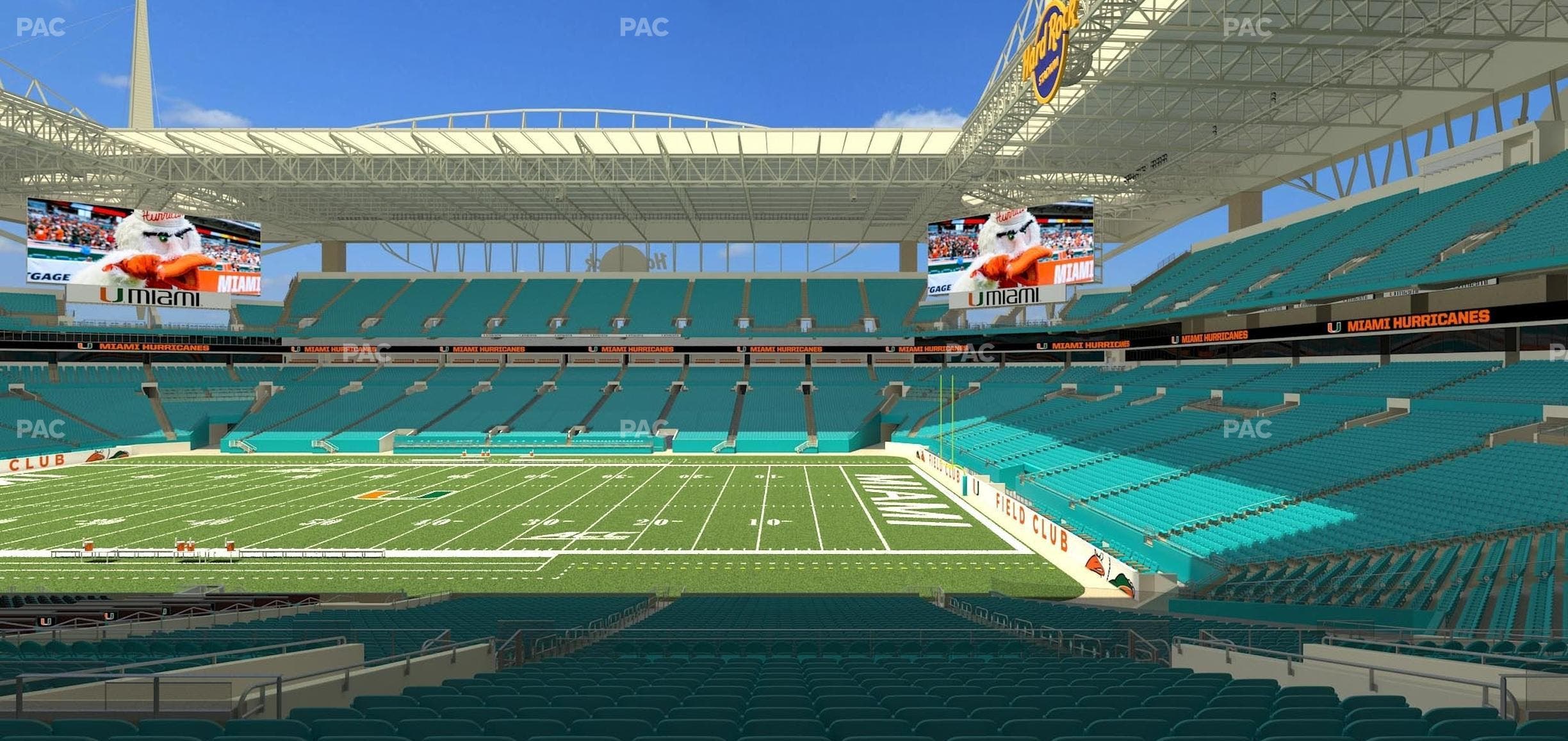 Hard Rock Stadium - Section 243 Seat View