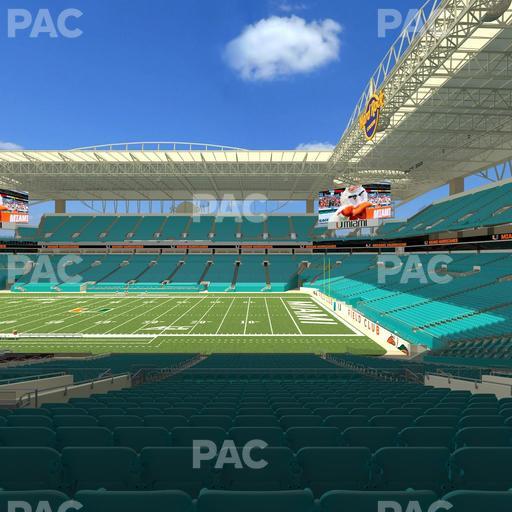 Hard Rock Stadium - Section 243 Seat View