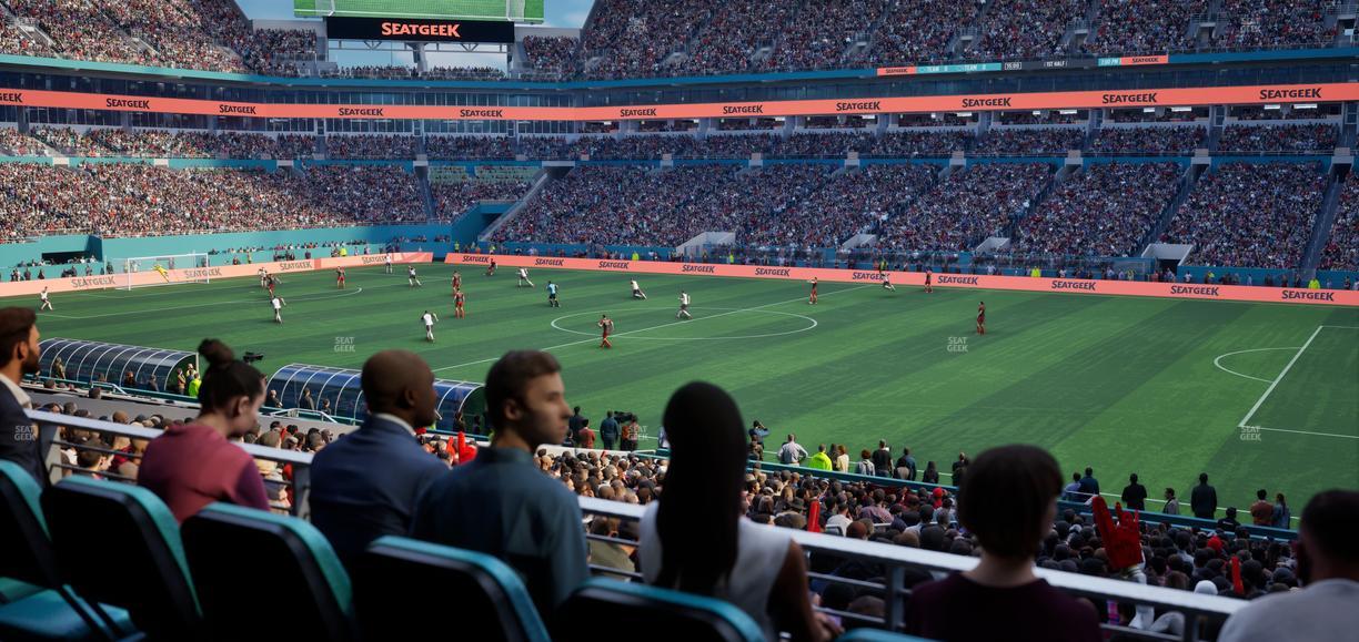 Hard Rock Stadium - Section 243 Seat View