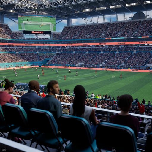 Hard Rock Stadium - Section 243 Seat View