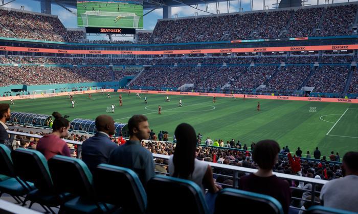 Hard Rock Stadium - Section 243 Seat View