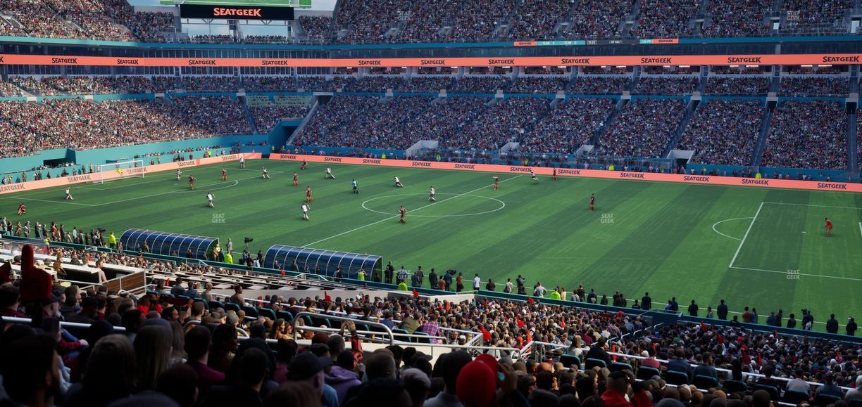 Hard Rock Stadium - Section 243 Seat View