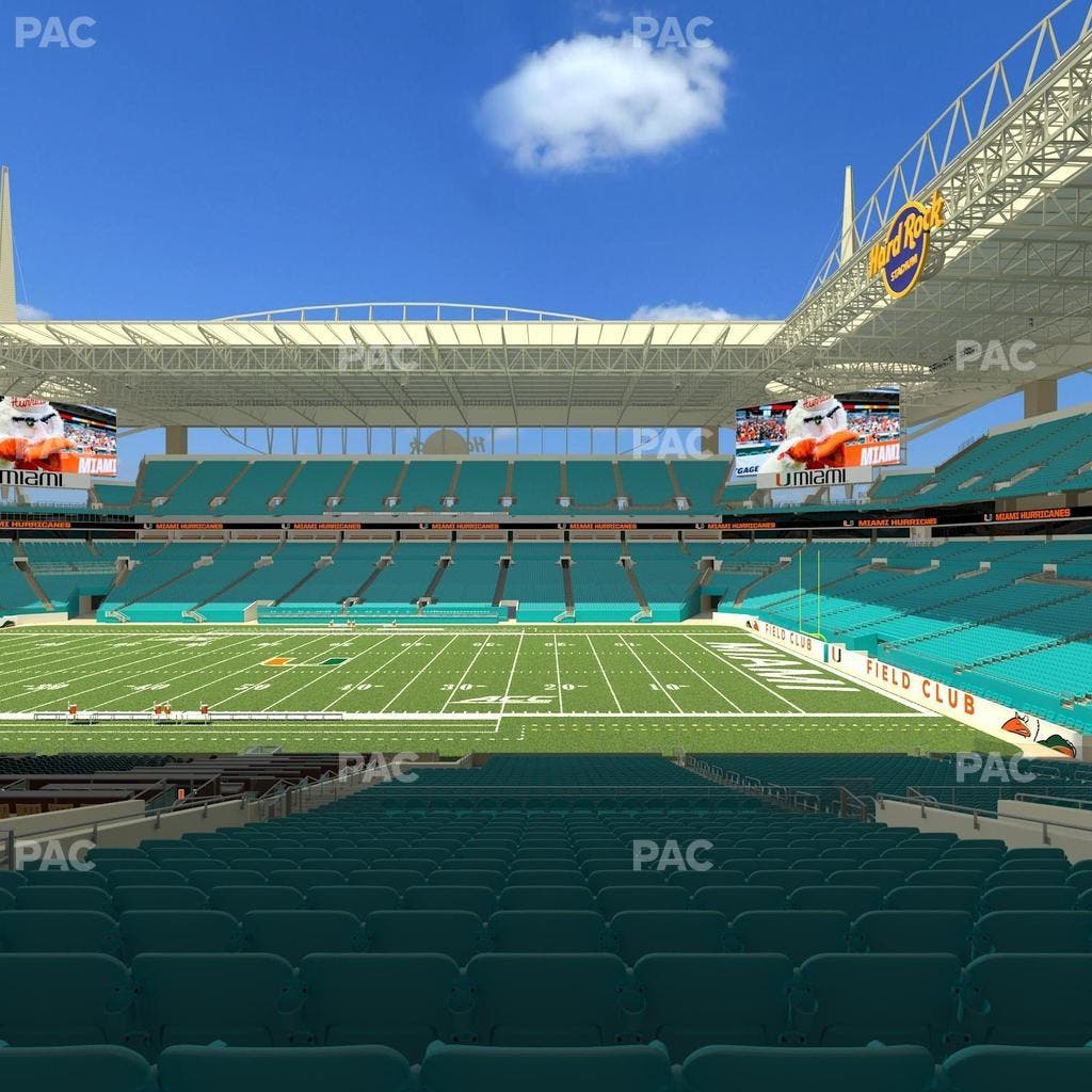 Hard Rock Stadium - Section 244 Seat View