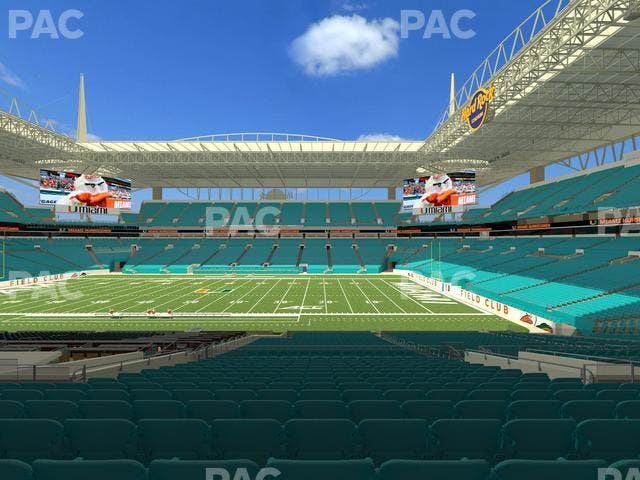 Hard Rock Stadium - Section 244 Seat View