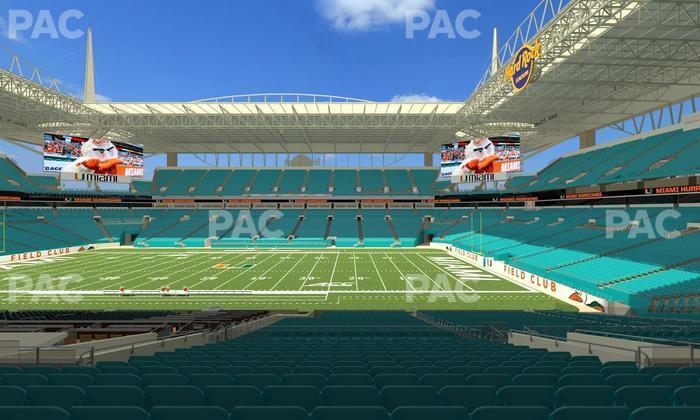 Hard Rock Stadium - Section 244 Seat View