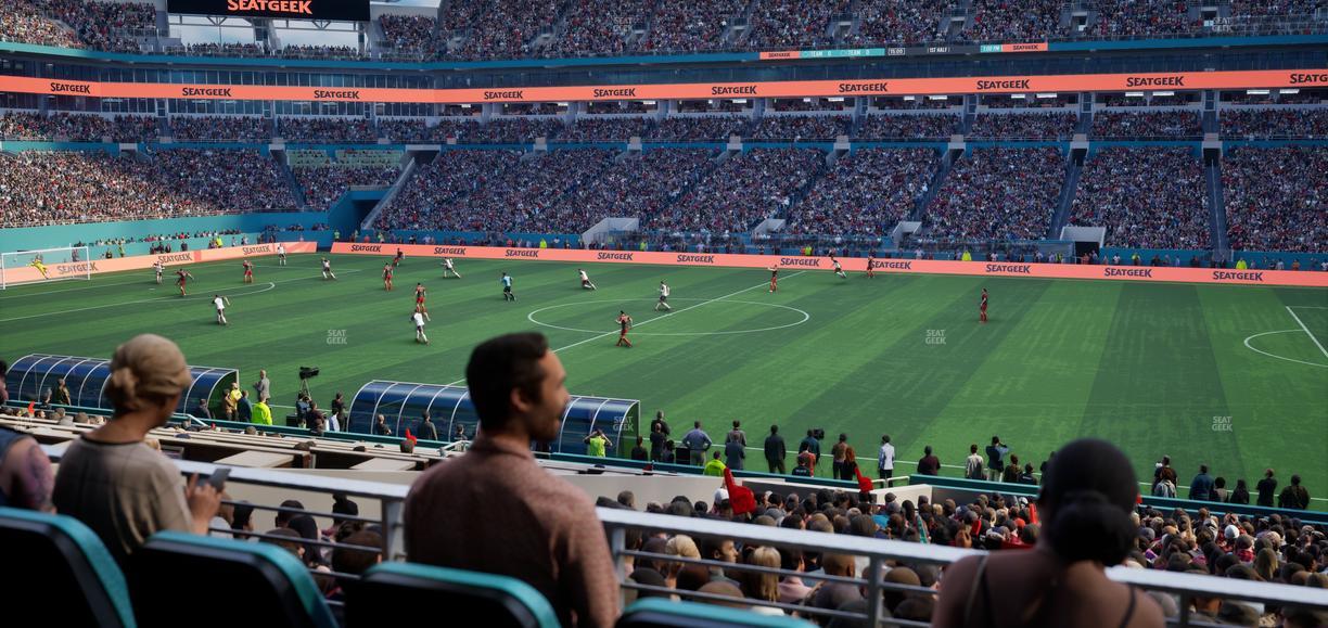 Hard Rock Stadium - Section 244 Seat View