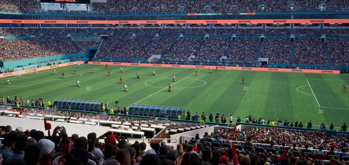 Hard Rock Stadium - Section 244 Seat View