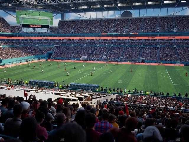 Hard Rock Stadium - Section 244 Seat View Hard Rock Stadium - Section 244 Seat View