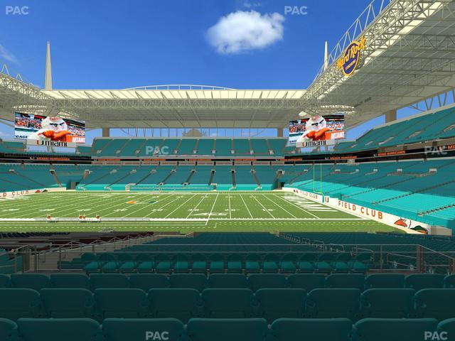 Hard Rock Stadium - Section 244 Seat View
