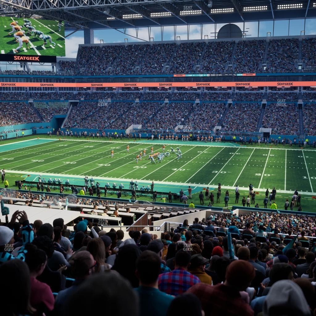 Hard Rock Stadium - Section 244 Seat View