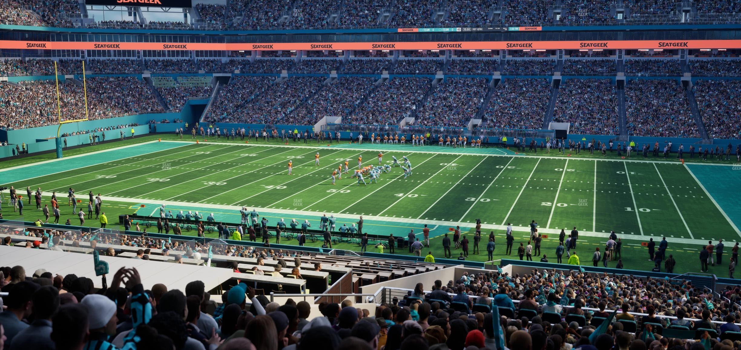 Hard Rock Stadium - Section 244 Seat View