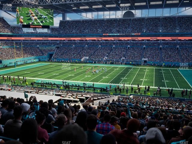 Hard Rock Stadium - Section 244 Seat View
