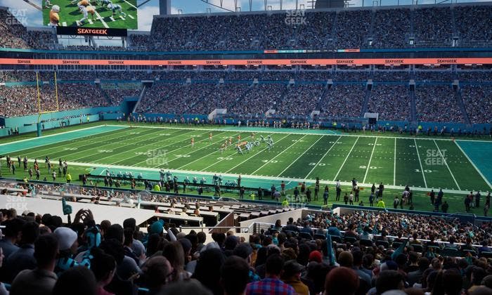 Hard Rock Stadium - Section 244 Seat View
