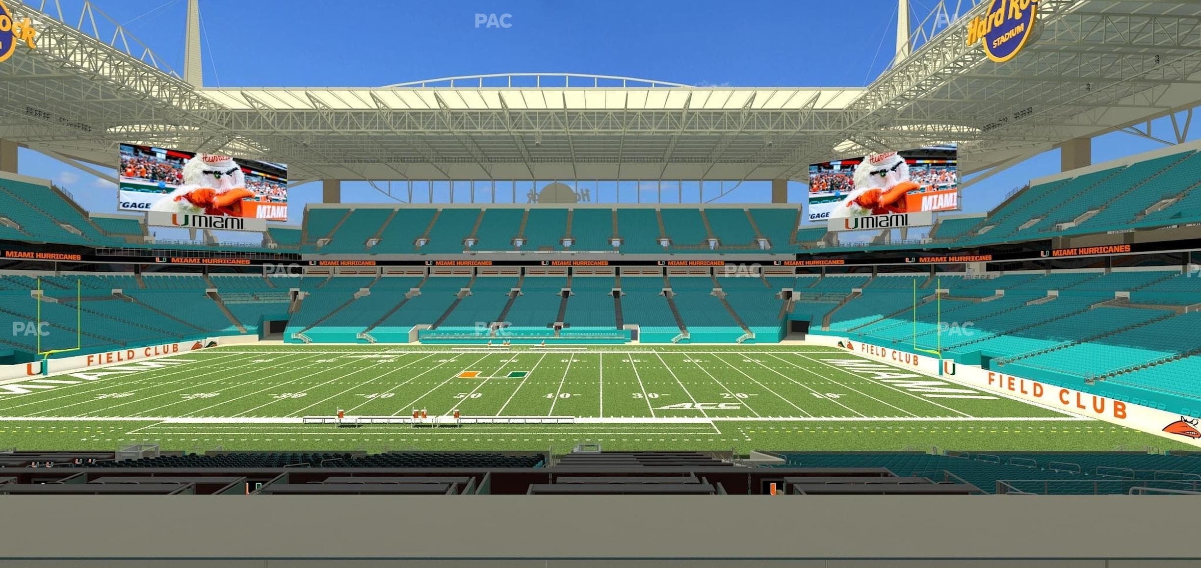 Hard Rock Stadium - Section 245 Seat View