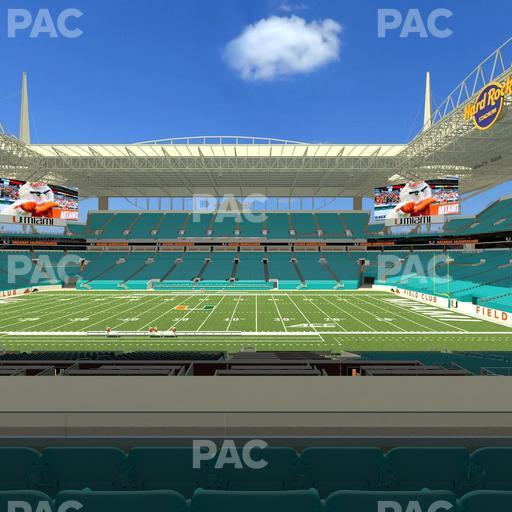 Hard Rock Stadium - Section 245 Seat View