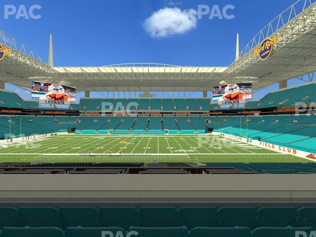Hard Rock Stadium - Section 245 Seat View Hard Rock Stadium - Section 245 Seat View