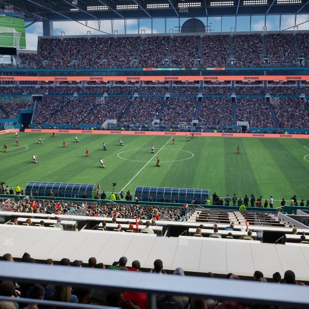 Hard Rock Stadium - Section 245 Seat View