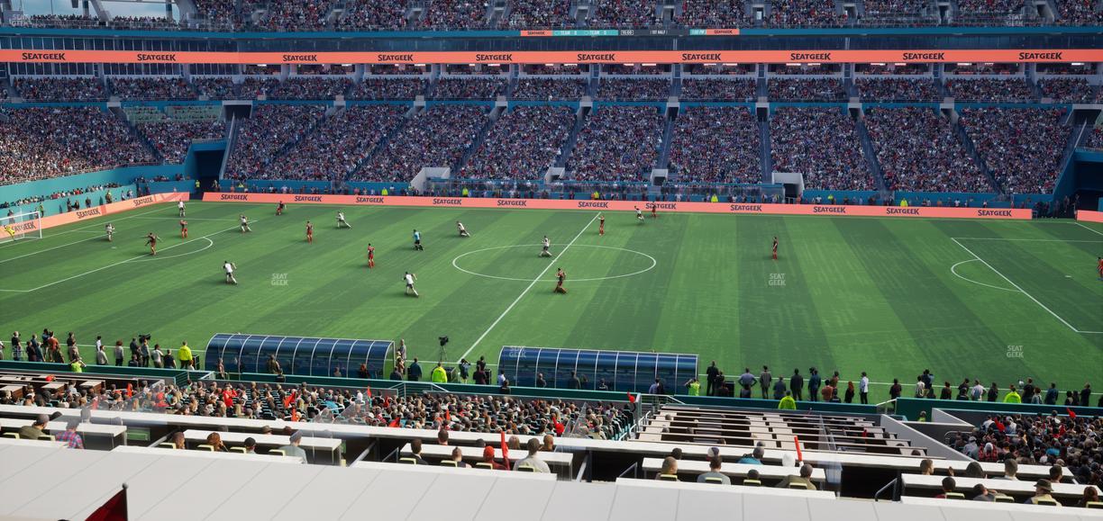 Hard Rock Stadium - Section 245 Seat View