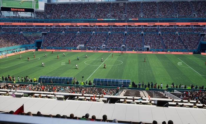 Hard Rock Stadium - Section 245 Seat View