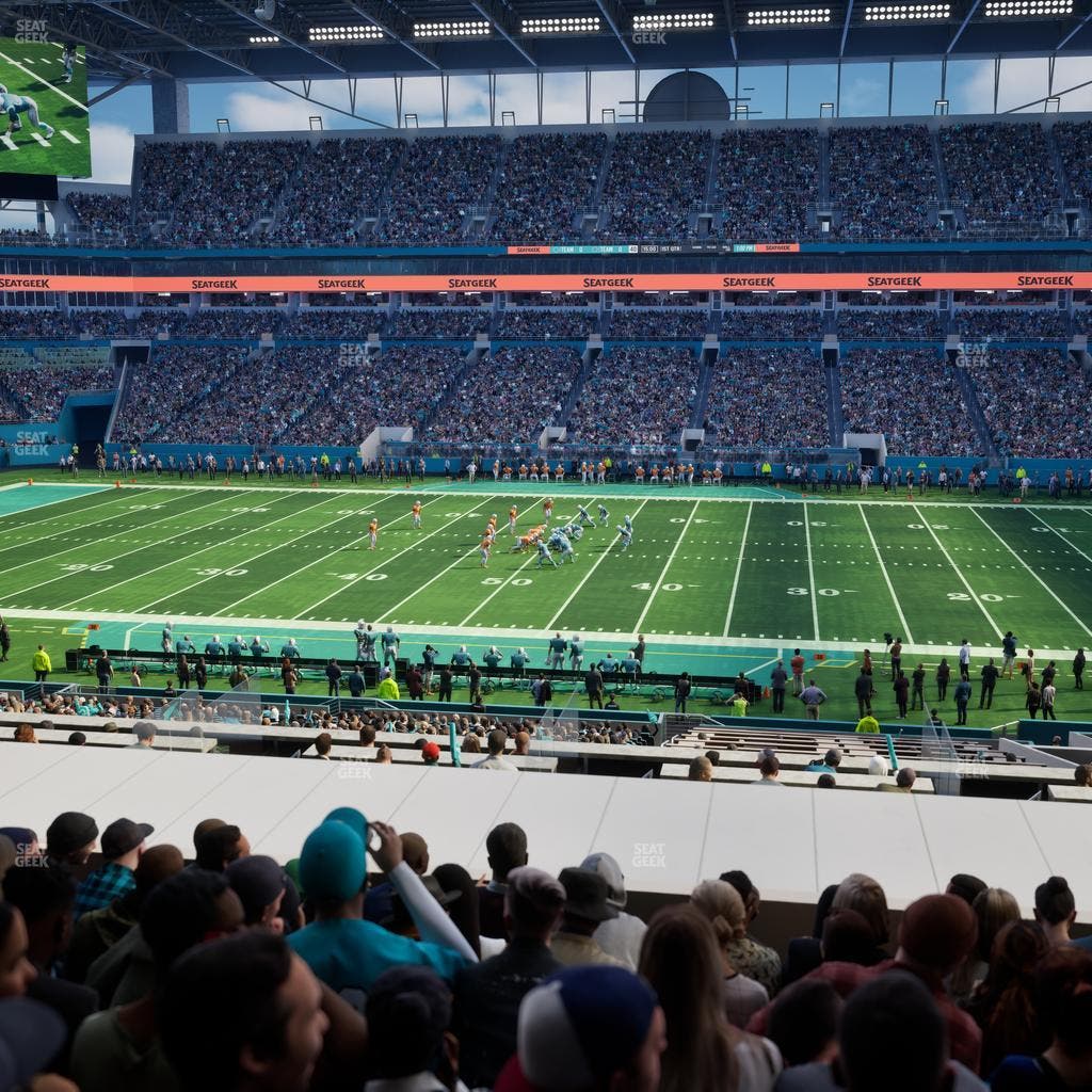 Hard Rock Stadium - Section 245 Seat View